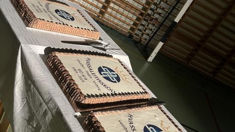 Afmæli Hvassó 3 kökur